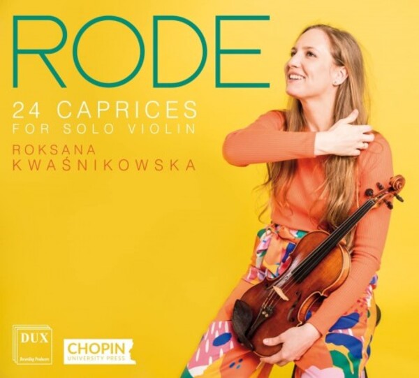 Rode - 24 Caprices for Solo Violin | Dux DUX1766