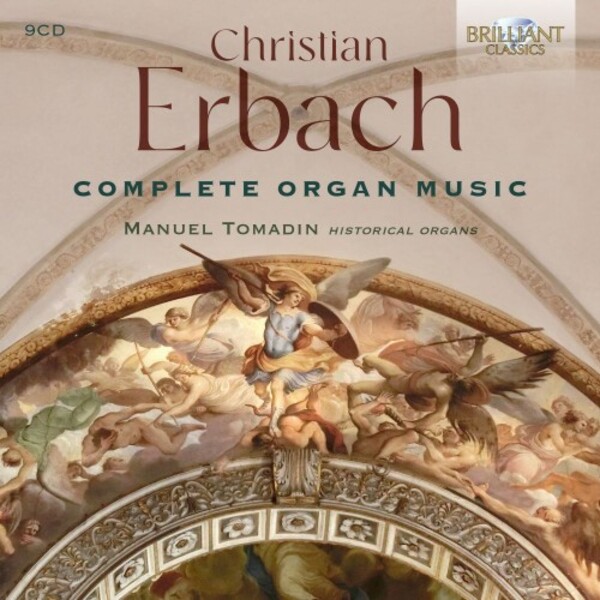 C Erbach - Complete Organ Music | Brilliant Classics 95329