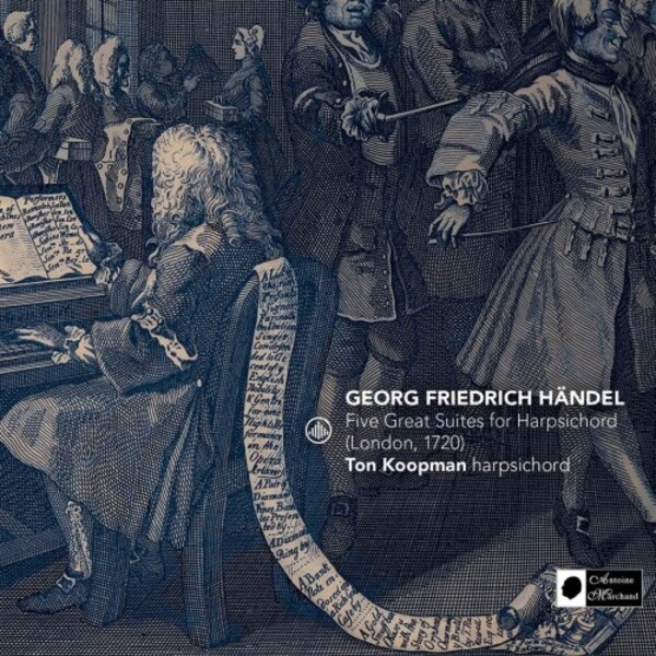Handel - Five Great Suites for Harpsichord | Challenge Classics CC72923