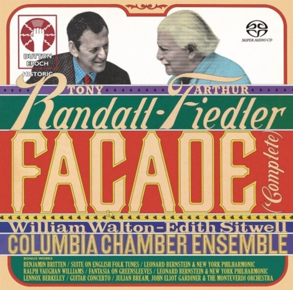 Walton - Facade; Berkeley - Guitar Concerto; Britten & Vaughan Williams