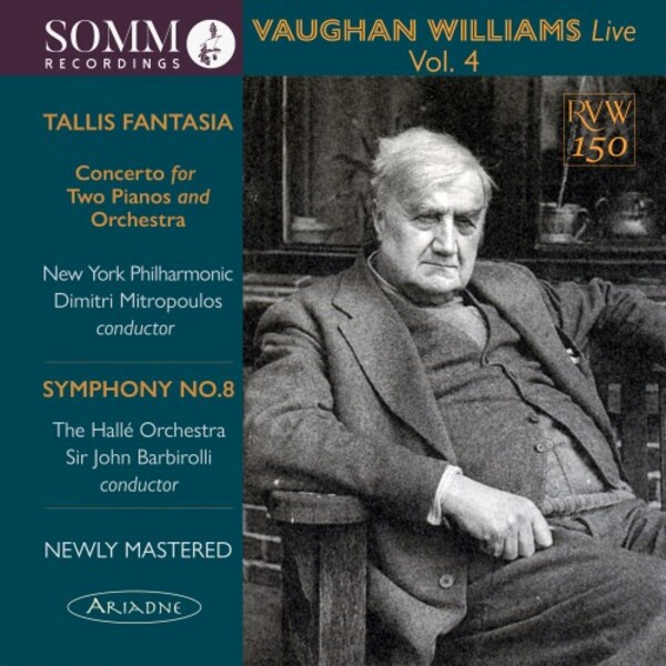 Vaughan Williams Live Vol.4 | Somm ARIADNE5020