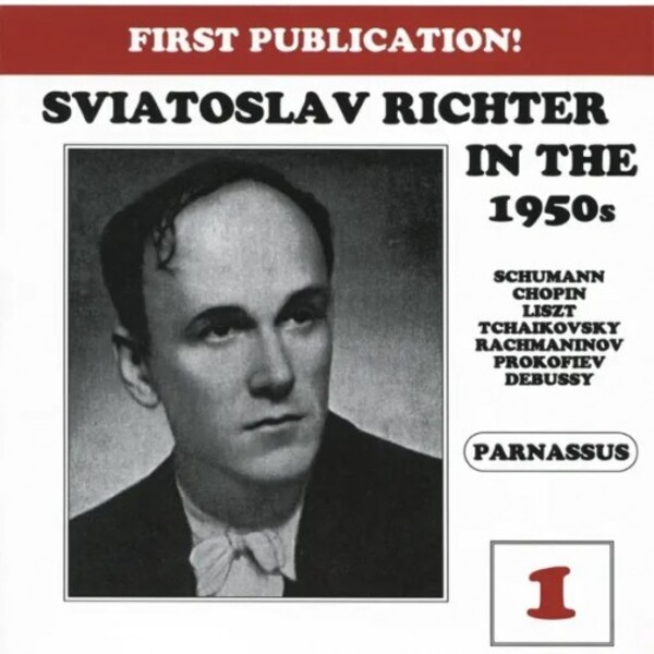 Sviatoslav Richter in the 1950s Vol.1 | Parnassus PACD960012