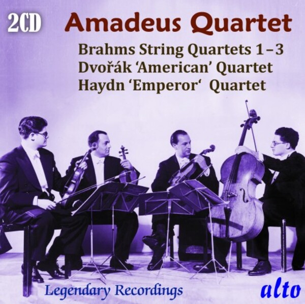 Brahms, Dvorak & Haydn - String Quartets | Alto ALC1611
