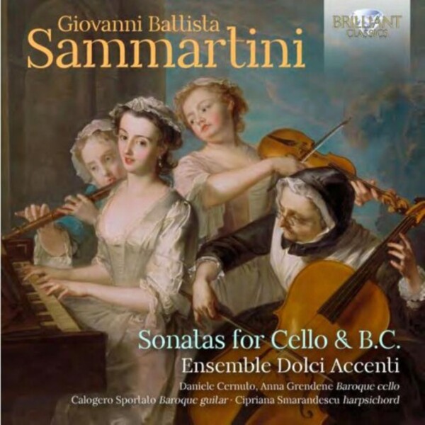 Sammartini - Cello Sonatas | Brilliant Classics 96767