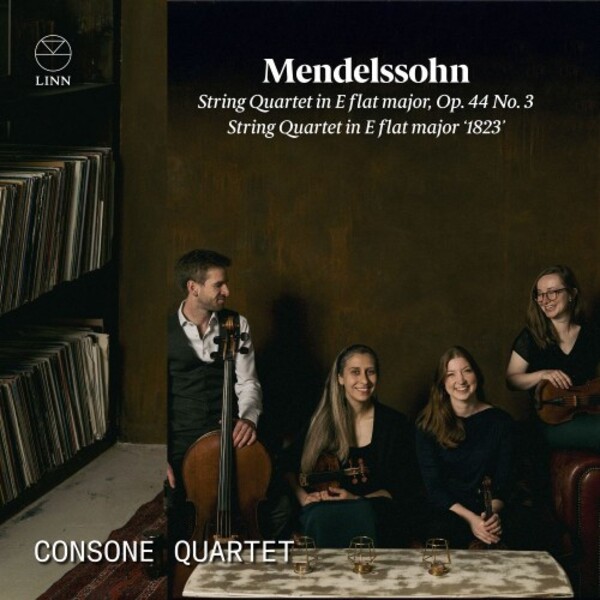 Mendelssohn - String Quartets op.44 no.3 & in E flat major (1823) | Linn CKD716