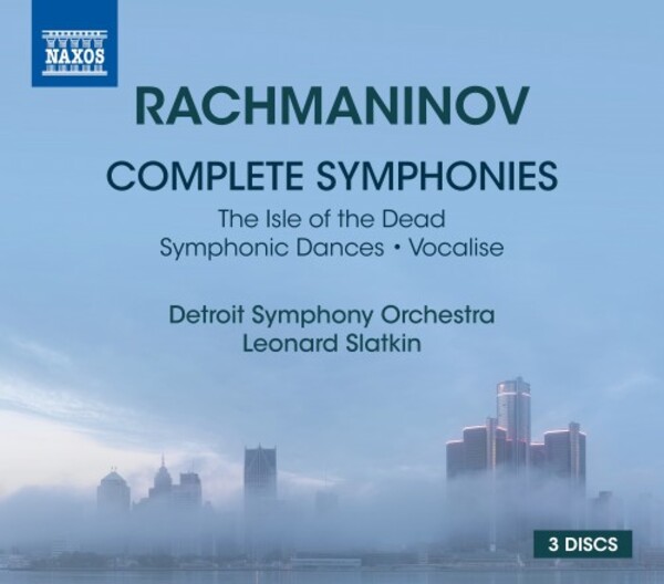 Rachmaninov - Complete Symphonies, The Isle of the Dead, Symphonic Dances, Vocalise | Naxos 8503278