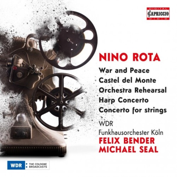 Rota - War and Peace, Castel del Monte, Harp Concerto, etc. | Capriccio C5494