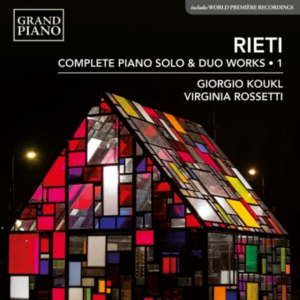 Rieti - Complete Piano Solo & Duo Works | Grand Piano GP921