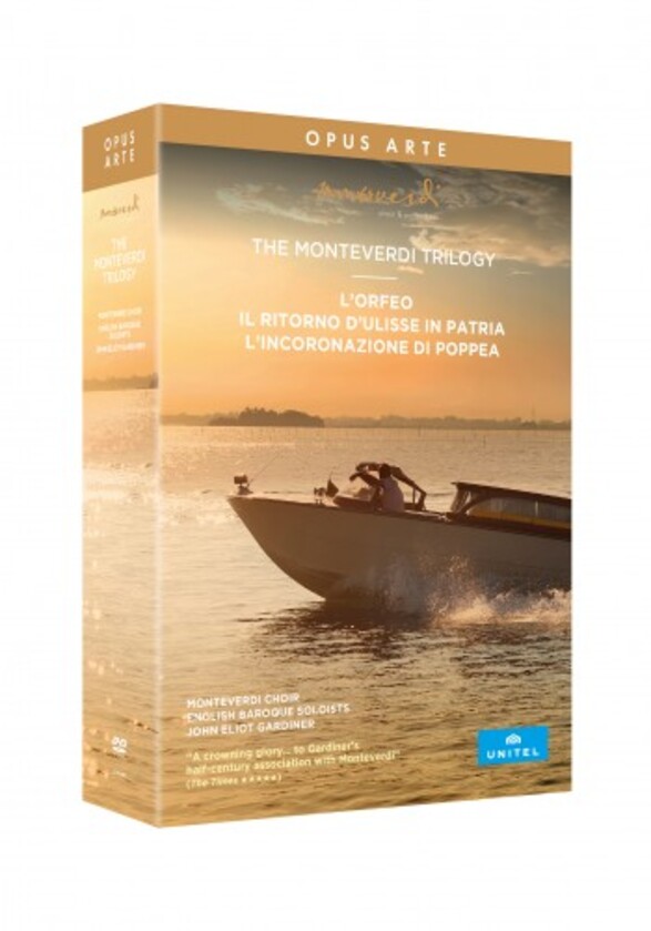 Monteverdi - The Monteverdi Trilogy (DVD) | Opus Arte OA1349BD