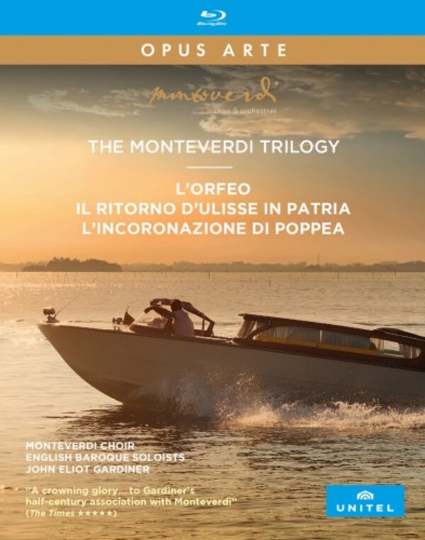 Monteverdi - The Monteverdi Trilogy (Blu-ray) | Opus Arte OABD7300BD