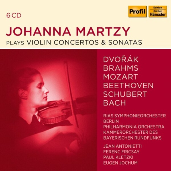 Johanna Martzy plays Violin Concertos & Sonatas | Haenssler Profil PH22080