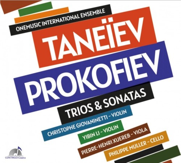 Taneyev & Prokofiev - Trios & Sonatas | Continuo Classics CC777746