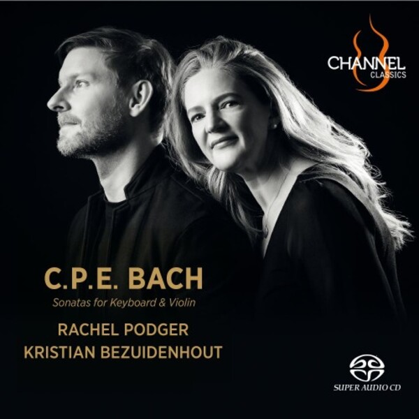 CPE Bach - Sonatas for Keyboard & Violin | Channel Classics CCSSA41523