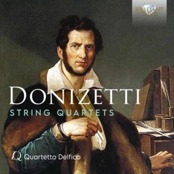 Donizetti - String Quartets 15, 17 & 18 | Brilliant Classics 96921