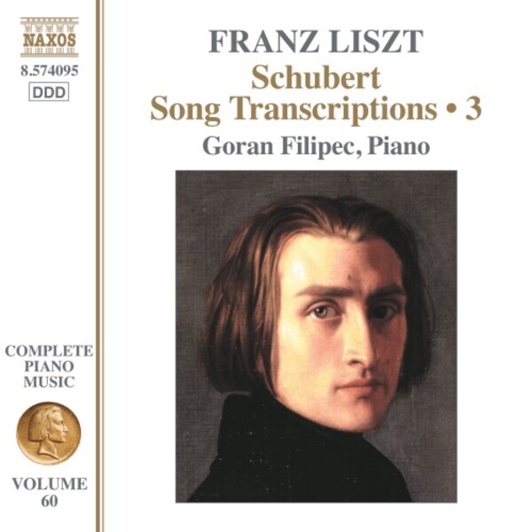 Liszt - Complete Piano Music Vol.60: Schubert Song Transcriptions Vol.3 | Naxos 8574095