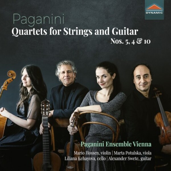 Paganini - Guitar Quartets Vol.3 | Dynamic CDS7963