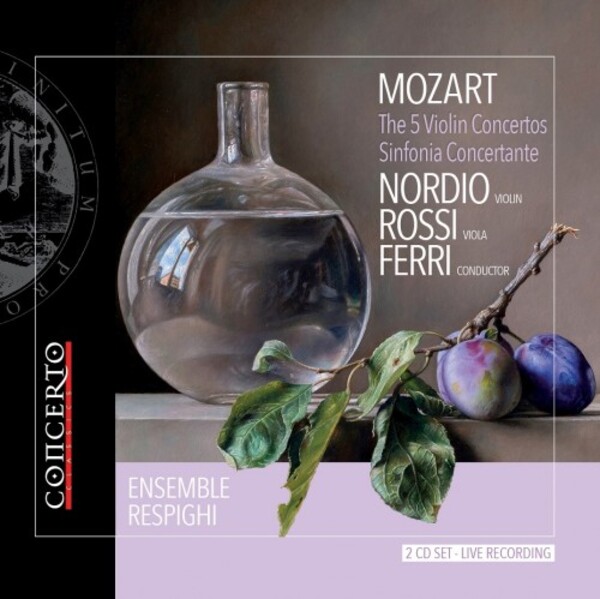 Mozart - The 5 Violin Concertos, Sinfonia concertante | Concerto Classics CNT21002