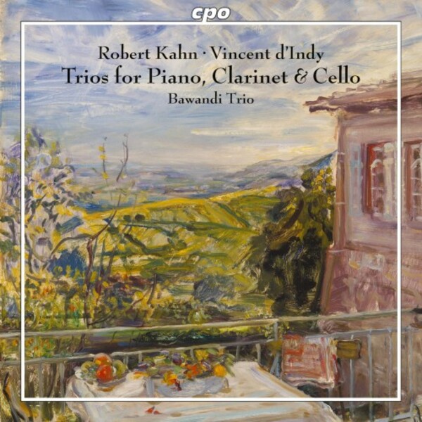 Kahn & dIndy - Clarinet Trios | CPO 5555962
