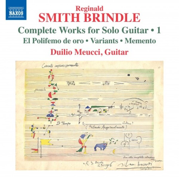 Smith Brindle - Complete Works for Solo Guitar Vol.1 | Naxos 8574476