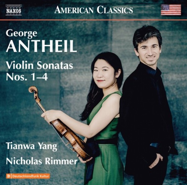 Antheil - Violin Sonatas 1-4 | Naxos - American Classics 8559937