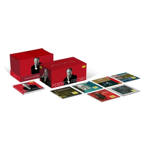 Grammophon　Recordings　Complete　Grammophon　Deutsche　CD　DVD　on　Deutsche　Fricsay:　Ferenc　4864012
