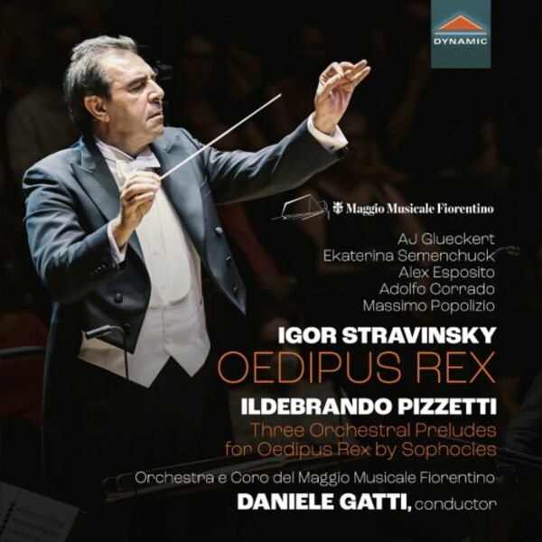 Stravinsky - Oedipus rex; Pizzetti - 3 Preludes for Oedipus rex