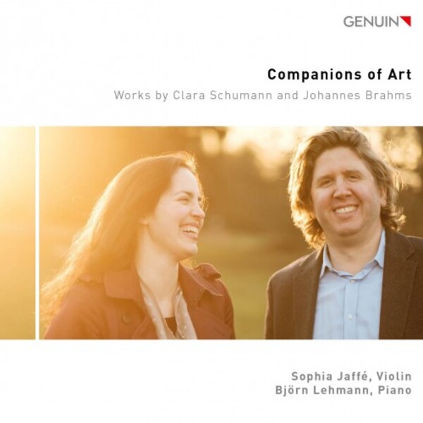 C Schumann & Brahms - Companions of Art: Works for Violin & Piano | Genuin GEN23839