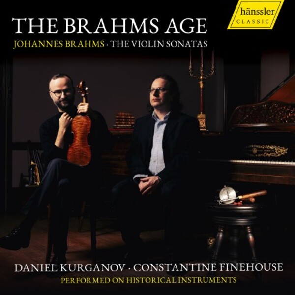 Brahms　HC22081　CD　Haenssler　Age:　The　Violin　Sonatas　Brahms　The
