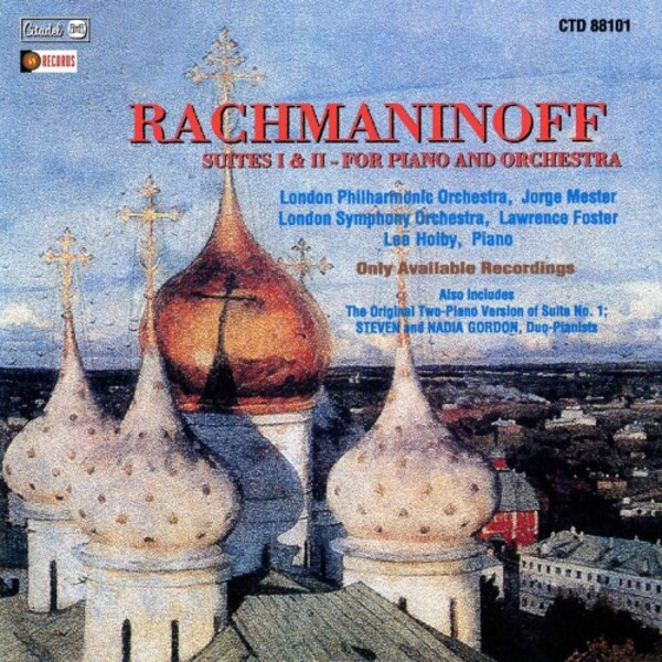 Rachmaninov - Suites 1 & 2 for Piano & Orchestra | Citadel CTD88101
