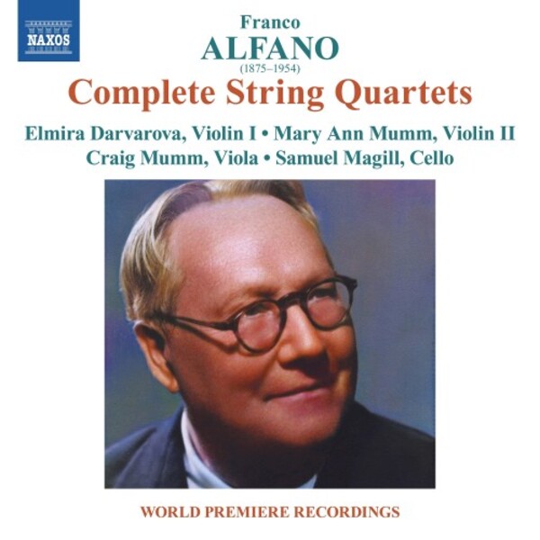 Alfano - Complete String Quartets | Naxos 8579042