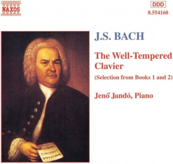 J.S. Bach - Well Tempered Clavier Books I & II (highlights) | Naxos 8554160