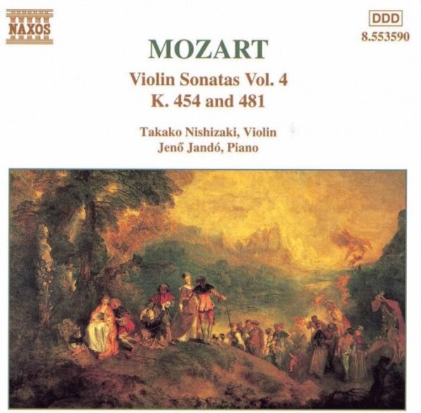 Mozart - Violin Sonatas Nos.13 & 14 | Naxos 8553590