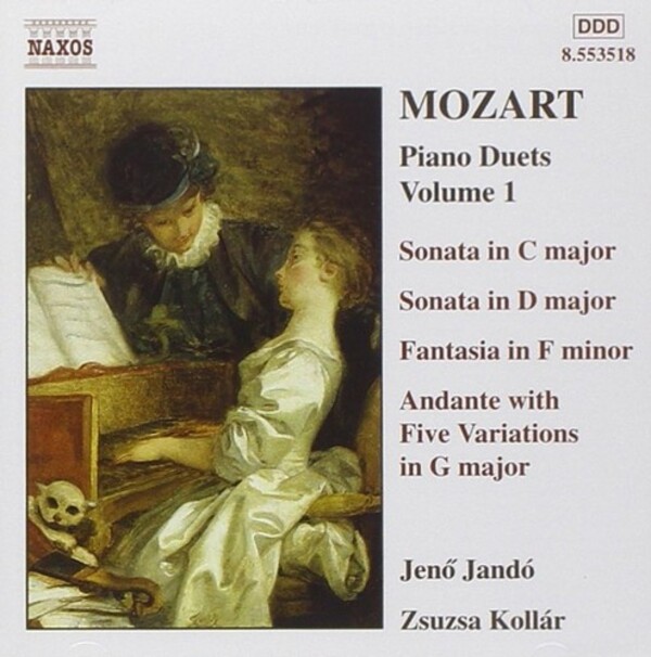 Mozart - Piano Duets vol. 1 | Naxos 8553518