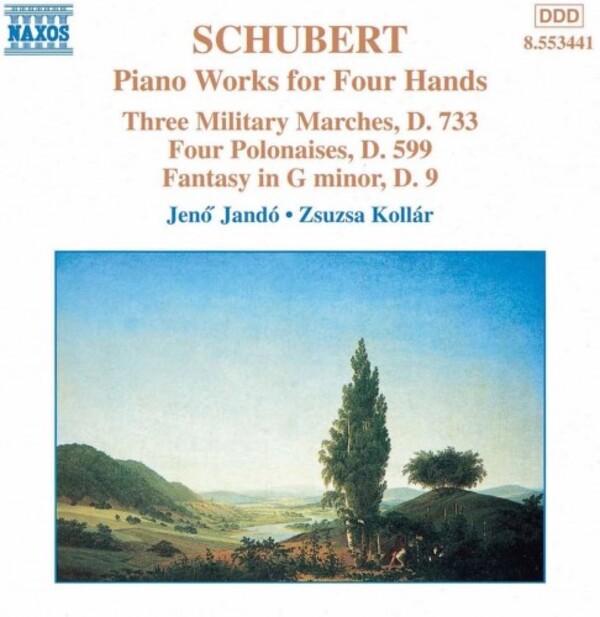 Schubert - Piano works for 4 hands vol. 2 | Naxos 8553441