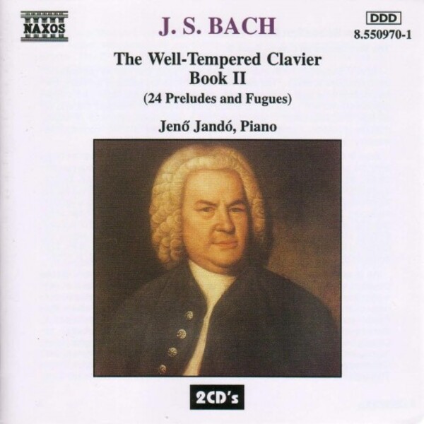 JS Bach - Well Tempered Clavier Book 2 | Naxos 855097071