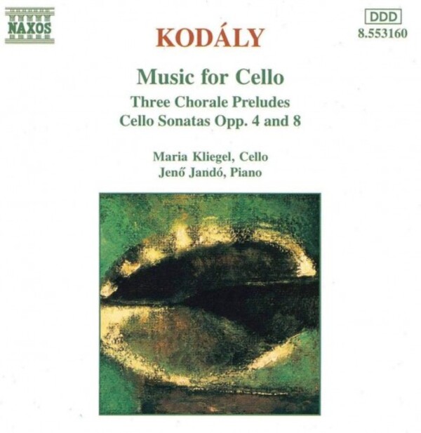 Kodaly - Music for Cello vol. 1 | Naxos 8553160