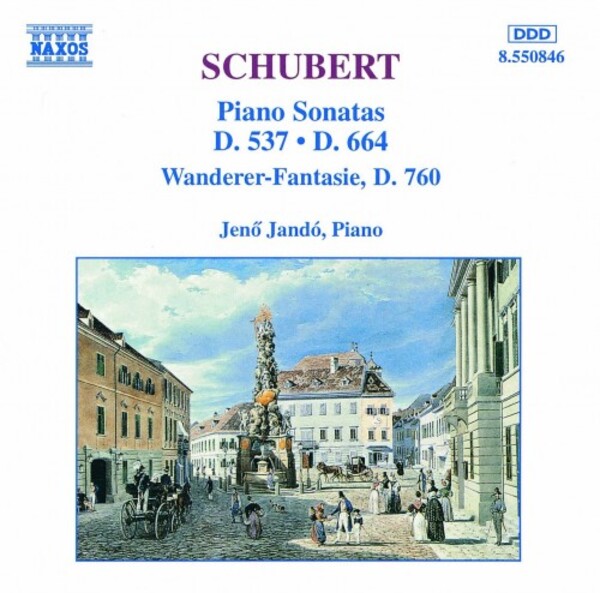 Schubert - Piano Sonatas D.537 & D.664 | Naxos 8550846
