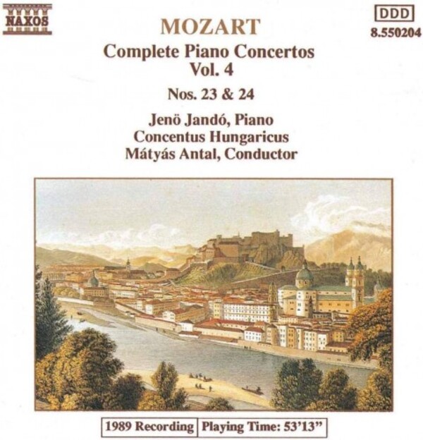 Mozart - Compete Piano Concertos vol.4 | Naxos 8550204