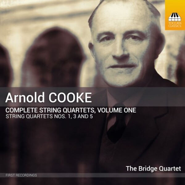A Cooke - Complete String Quartets Vol.1 | Toccata Classics TOCC0696