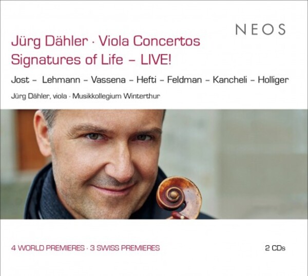 Signatures of Life: Viola Concertos (Live) | Neos Music NEOS12313-14