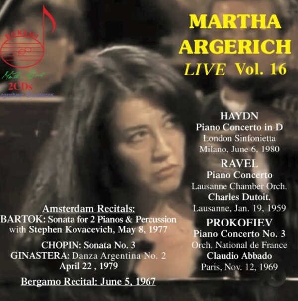 Martha Argerich Live Vol.16: Concertos & Recitals | Doremi DHR82078