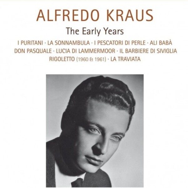 Alfredo Kraus: The Early Years (Live Recordings, 1958-63)