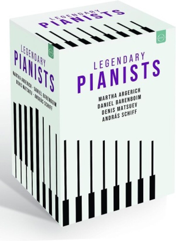 Legendary Pianists: Argerich, Barenboim, Matsuev, Schiff (DVD) | Euroarts 4211018