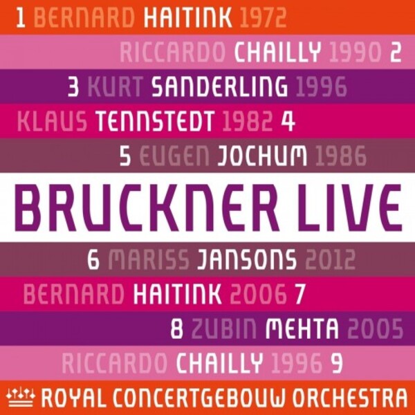 Bruckner - Symphonies 1-9 | RCO Live 5419761931