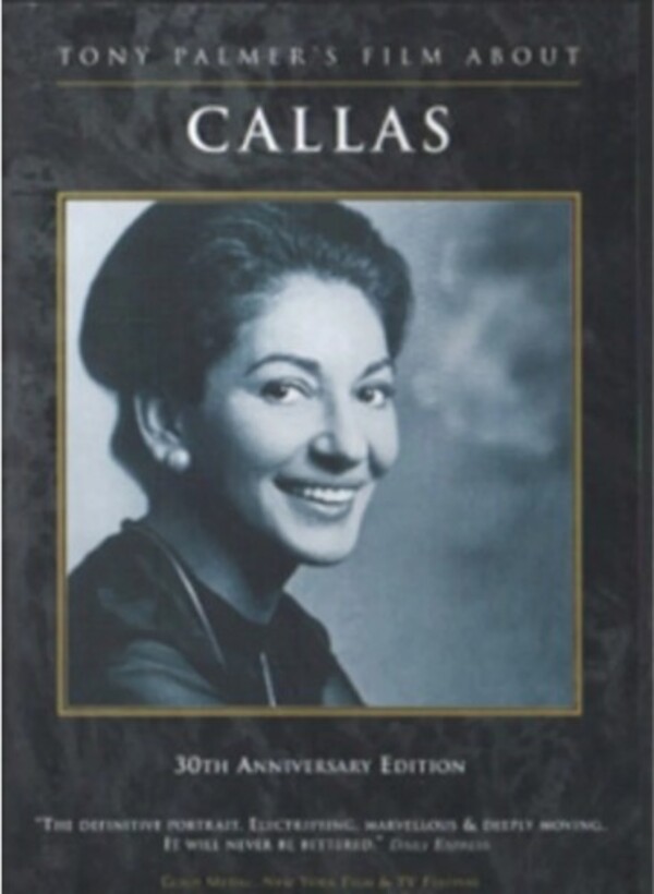Callas: 30th Anniversary DVD | Tony Palmer TPGZ106DVD