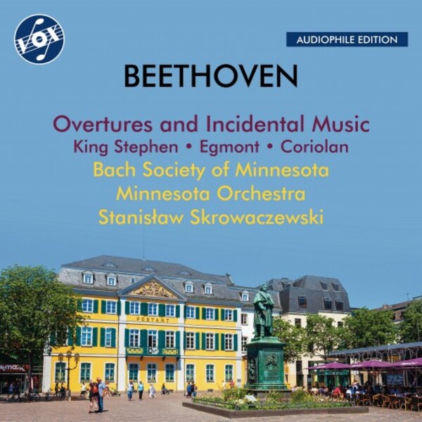 Beethoven - Overtures and Incidental Music: King Stephen, Egmont, Coriolan | Vox Classics VOXNX3026CD
