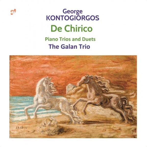 Kontogiorgos - De Chirico: Piano Trios and Duets | Phasma Music PHASMAMUSIC063