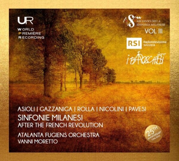 Sinfonie Milanesi after the French Revolution