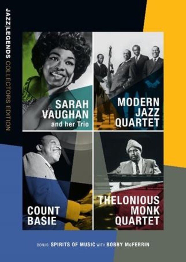 Jazz Legends: Sarah Vaughan, MJQ, Count Basie, Thelonious Monk (DVD) | Euroarts 4268678