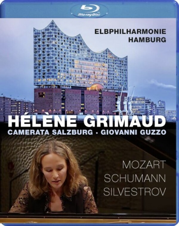 Helene Grimaud at Elbphilharmonie Hamburg: Mozart, Schumann, Silvestrov (Blu-ray) | C Major Entertainment 765004